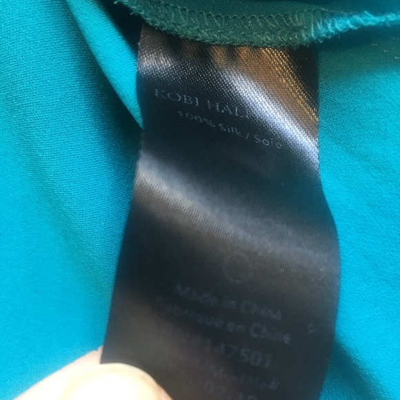 ❌SOLD❌ Kobi Halperin Blair faux Wrap Silk Dress - Picture 7 of 9